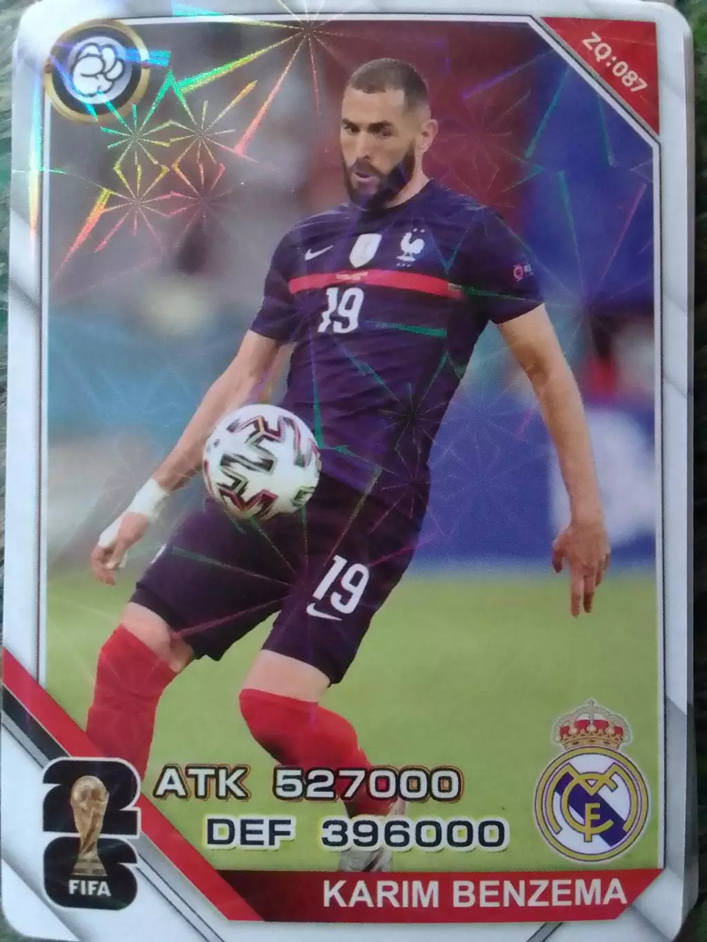 Карточка FIFA 26 - Karim BENZEMA, Карим БЕНЗЕМА. Реал Мадрид. Оптом скидки 30%!