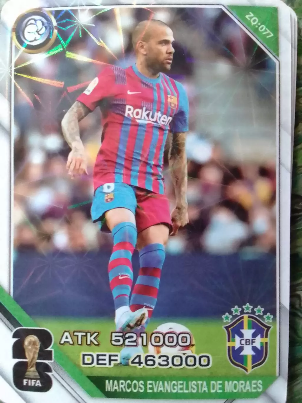 Карточка FIFA 26 - . Маркос Евангелиста Де МОРАЕШ - Бразилия. Оптом скидки 30%!