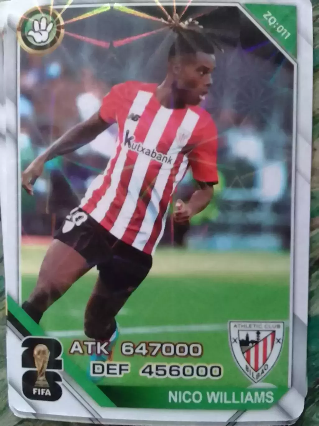 Карточка FIFA 26 - Nico WILLIAMS, Нико ВИЛЛИАМС. Испания, Оптом скидки до 30%!