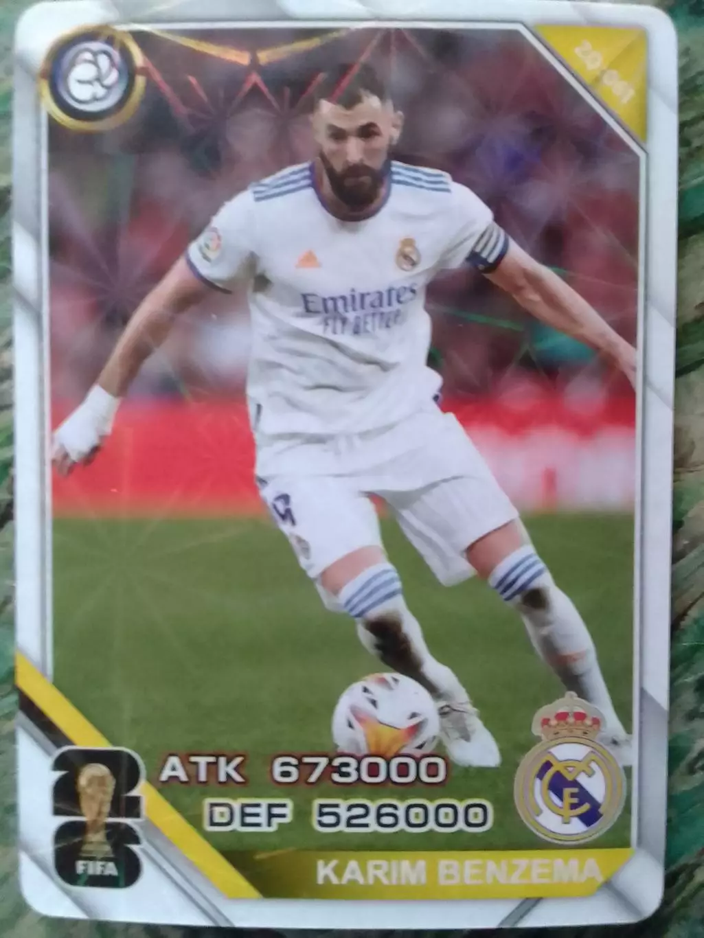 Карточка FIFA 26 - Karim BENZEMA, Карим БЕНЗЕМА. Реал Мадрид. Оптом скидки 30%