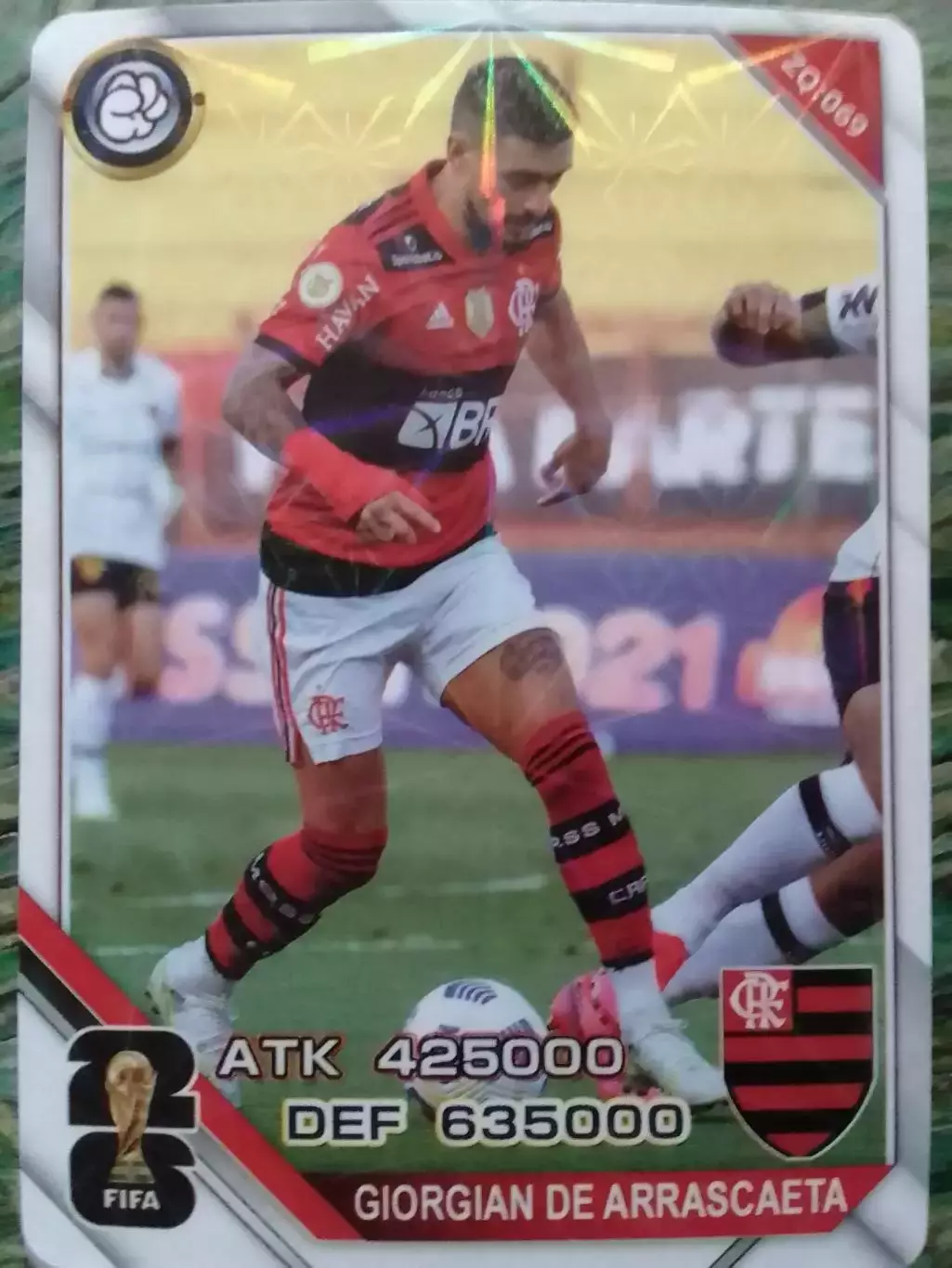 Карточка FIFA 26 - Giorgian DE ARRASCAETA Уругвай, Фламенго. Оптом скидки до 30%