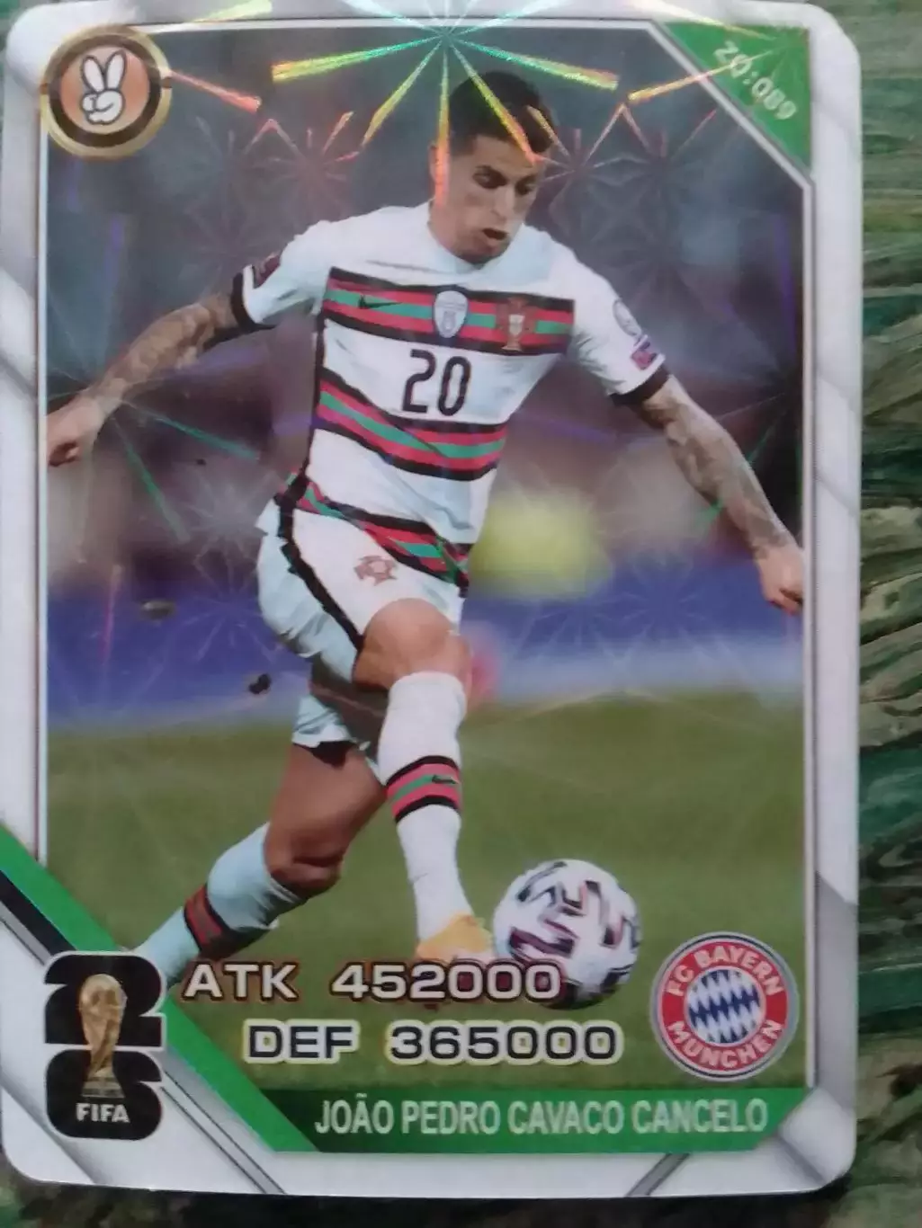 Карточка FIFA 26 - Joao Pedro Cavaco CANCELO. Бавария Мюнхен. Оптом скидки 30%!