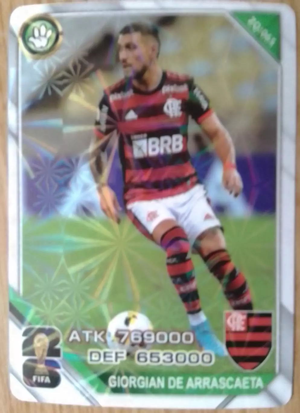 Карточка FIFA 26 - Giorgian DE ARRASCAETA. Уругвай, Фламенго. Оптом скидки 30%