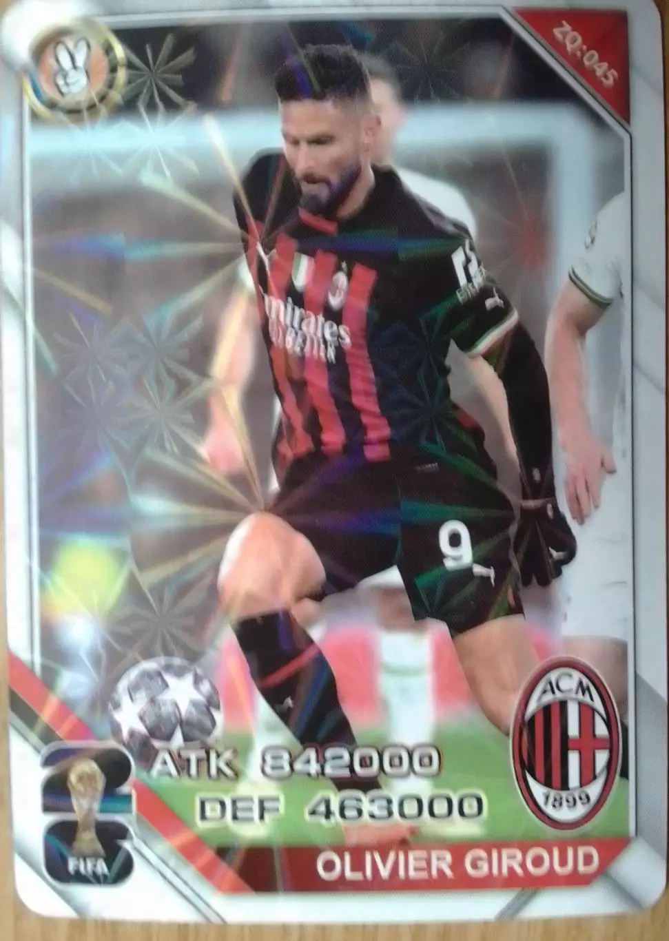 Карточка FIFA 26 - Oliver GIROUD, Оливер ЖИРУ. Франция, Милан. Оптом скидки 30%!