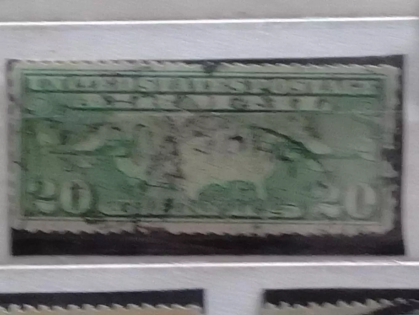 US Postage.1926 Avia № 9. Два планера. зелен.- 20 c.(гашен) Оптом скидки до 48%!