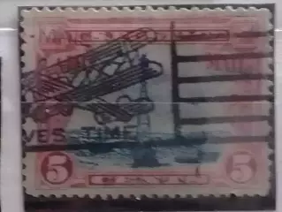 US Postage.1928 Avia № 11 Beagon On Rock. красн- 5 c.(гаш.) Оптом скидки до 48%!