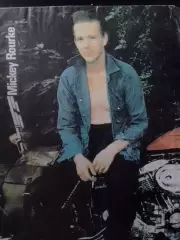 для фанов Mickey ROURKE -постер стр. из журн.Ровесник №1.91. разм. 27 х 20 см.