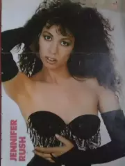 Постер Дженифер РАШ, Jenifer RUSH (21 Х 42 см.) Оптом скидки до 30%!