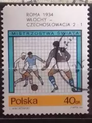 марка Польши.1966. №.1659. 2-й Чемпионат Мира Италия 1934 Оптом скидки до 47%!