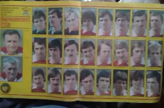 ЧССР-чм 1982/ Лучшие бомбардирьі прошльіх ЧМ.( 32 Х 55 см.) Оптом скидки до 30%!