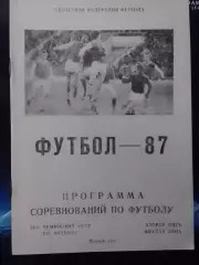 НИВА Винница 1987. Программа соревнований по футболу. Оптом скидки до 30%!