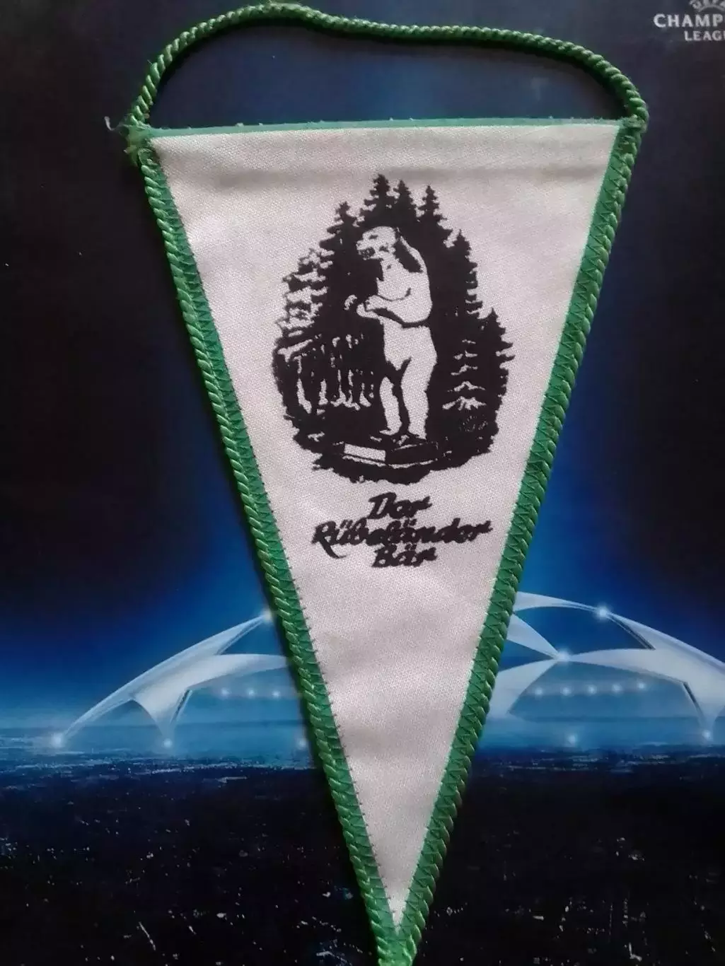 Вымпел двухсторонний- Медведи гор Гарца (13 х 20 см). Оптом скидки 30%! 1