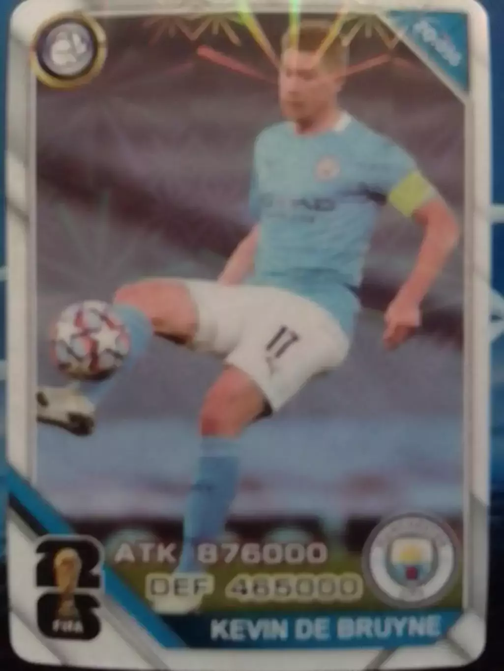 Карточка FIFA 2026 - Kevin DE BRUYNE, Де БРУЙНЕ - Бельгия, МС. Оптом скидки 30%