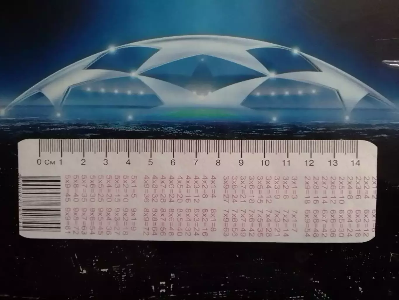 АКИНФЕЕВ Линейка + таблица умножения! Оптом скидки до 30%! 1