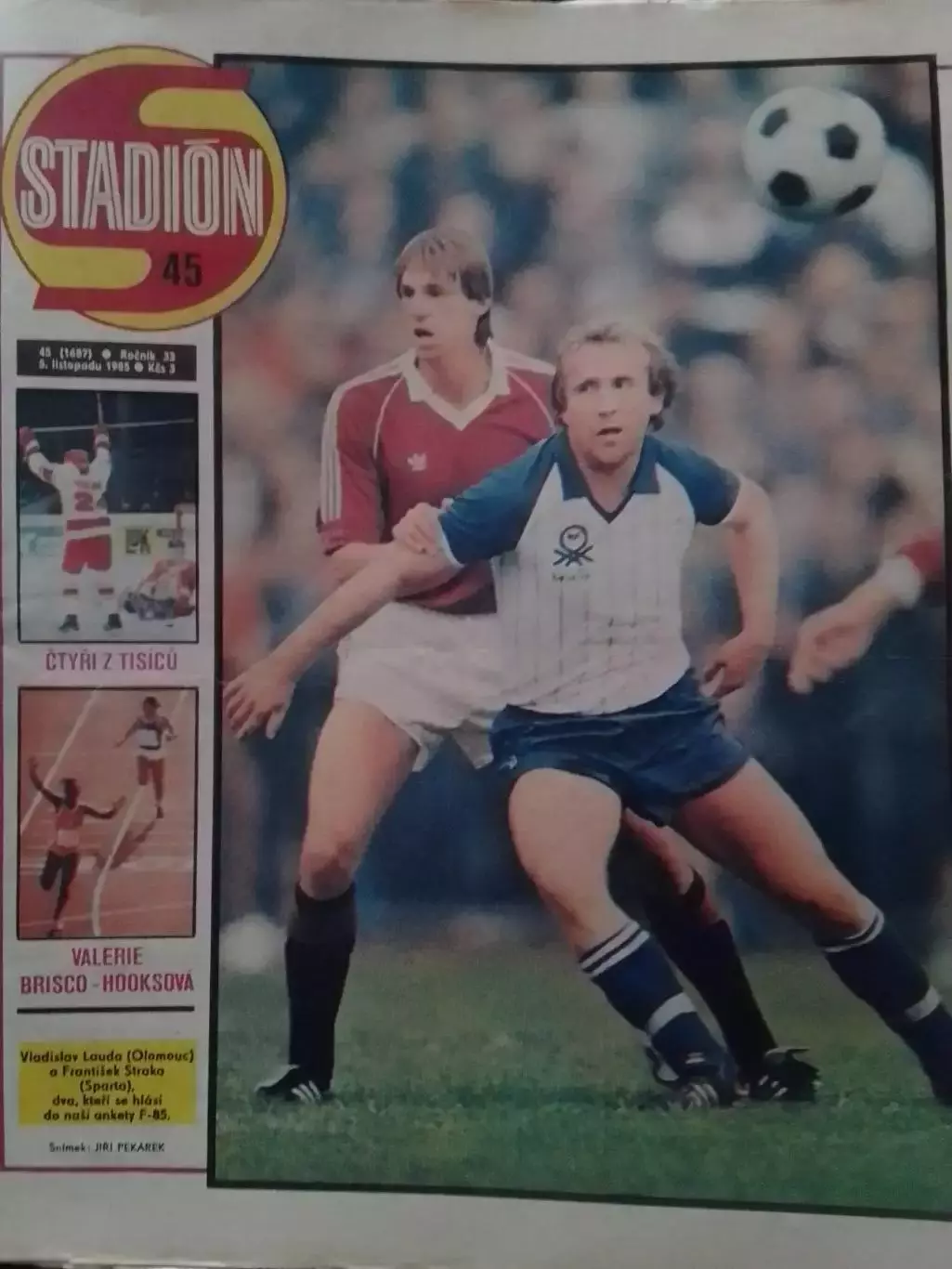 Stadion (Стадион).№ 45 1985 (Чех.) Футбол. Формула-1. Оптом cкидки 30%