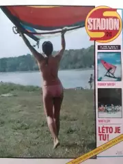 Stadion (Стадион).№ 26.1986 CВ о водньіх видах спорта. Постер. Оптом скидки 30%