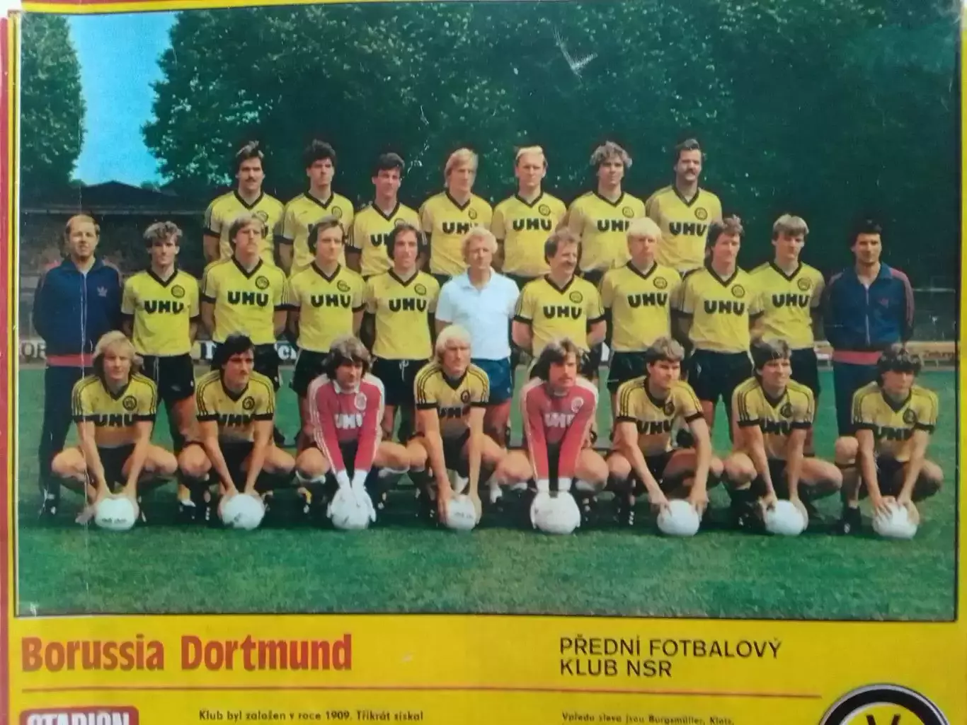 BORUSSIA Dortmund БОРУССИЯ Дортмунд (ФРГ) (28.5х25 см) Stadion Оптом скидки 30%!