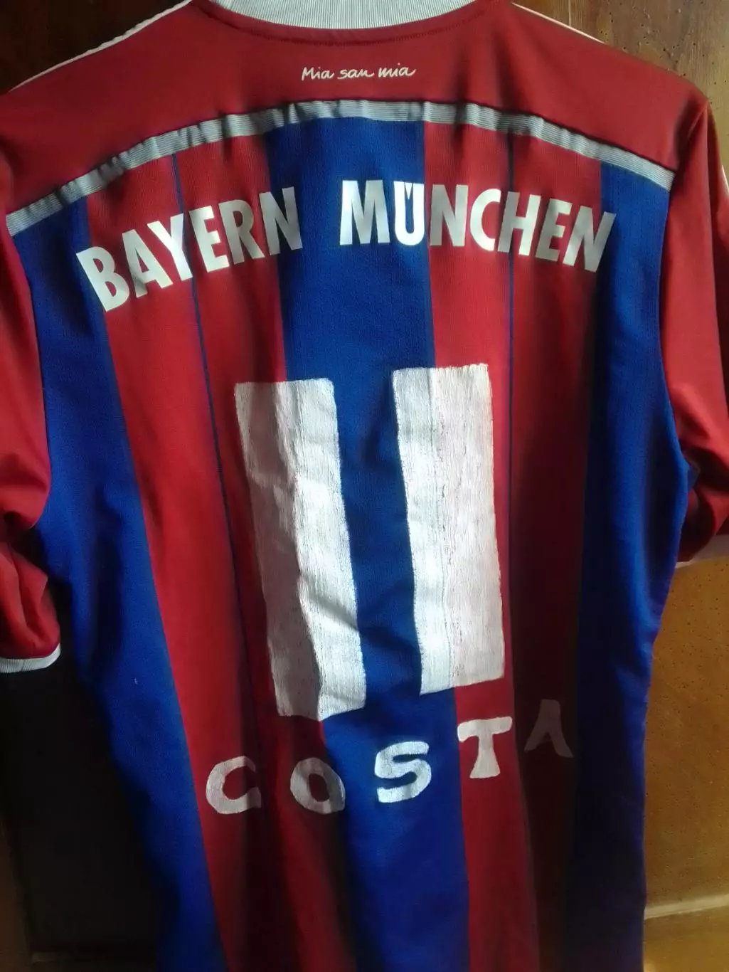 Футболка FC BAYERN Munchen. БАВАРИЯ Мюнхен №11 COSTA. Оптом скидки до 30%! 1