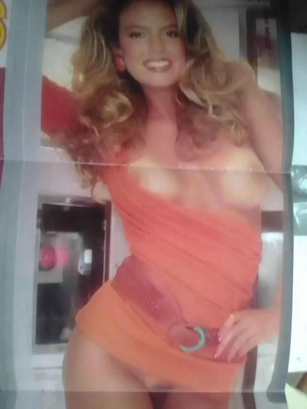 плакат двухсторон. Gianna AMORE / Playboy 28 х 60 см. Оптом скидки до 30%! 1