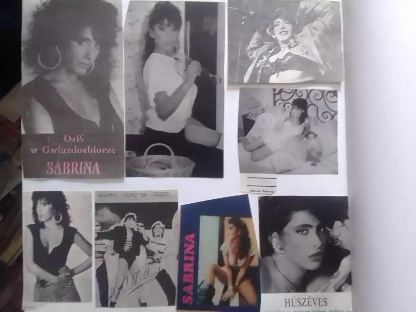 Любая вьірезка для фанов SABRINA. САБРИНА -8 шт. Оптом скидки до 30%!