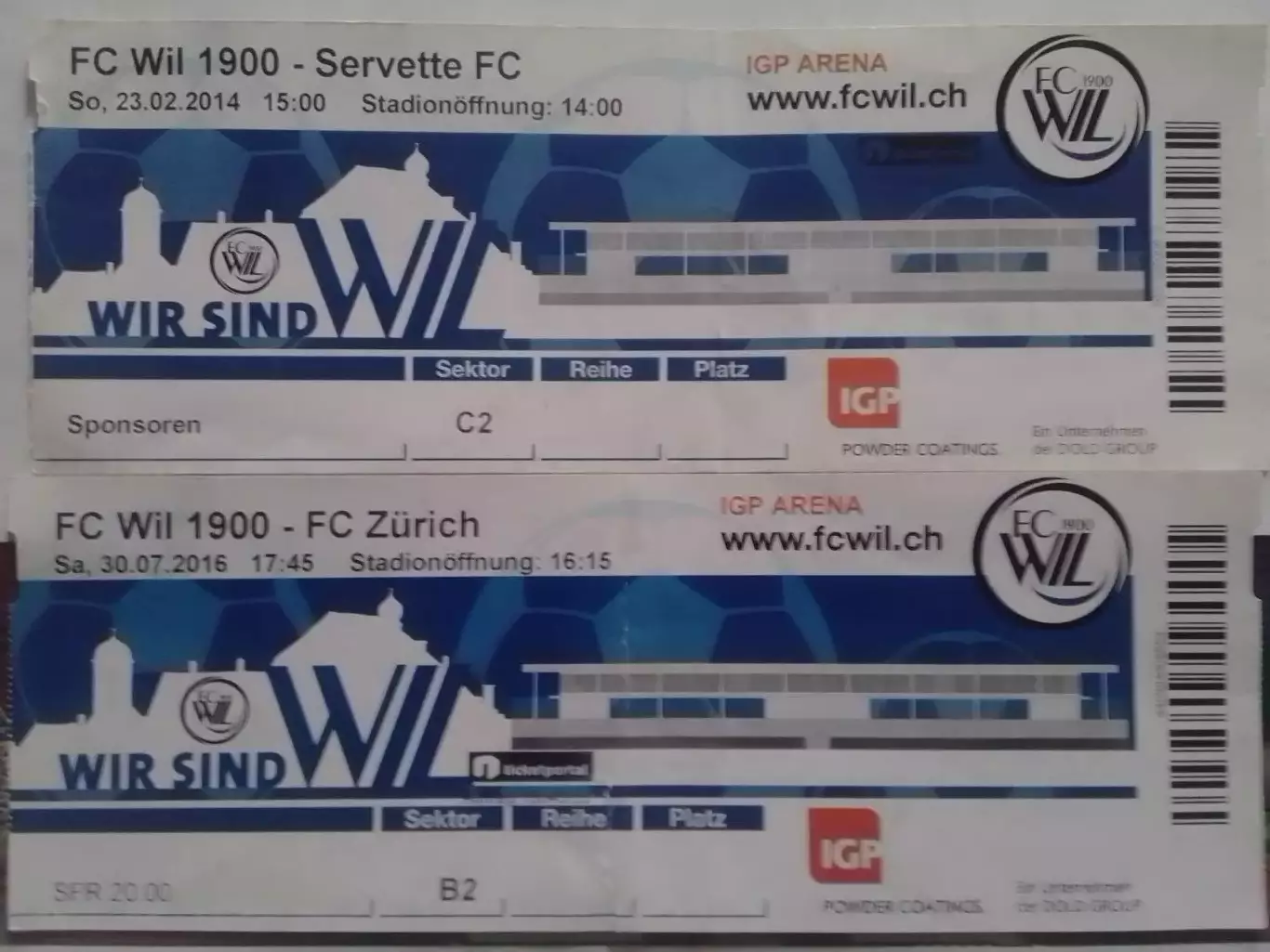 FC Wil 1900 Швейцария - СЕРВЕТ SERVETTE FC23.02.2014. Оптом скидки до 30%! дз