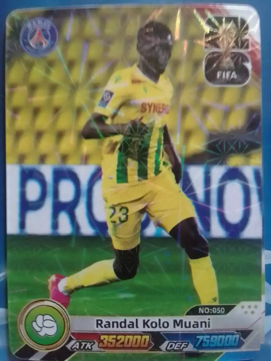 Карточка FIFA 26 - Randal Kolo MUANI. / Рандал Коло МУАНИ. ПСЖ. Оптом скидки 30%