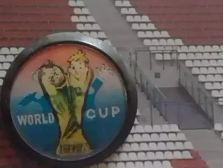 WORLD CUP Чемпионат Мира по футболу 1974 Ukraine Footbal Badge Оптом скидки 30%!