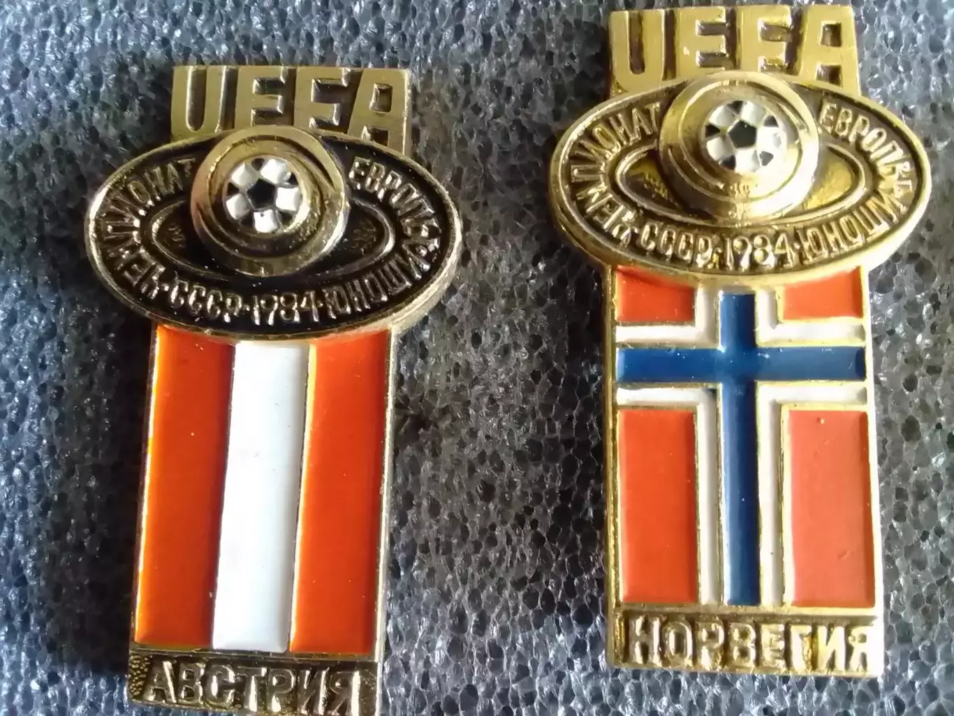 UEFA ЧЕМПИОНАТ ЕВРОПЬІ 1984 в СССР. Юноши НОРВЕГИЯ. Оптом скидки до 30%!