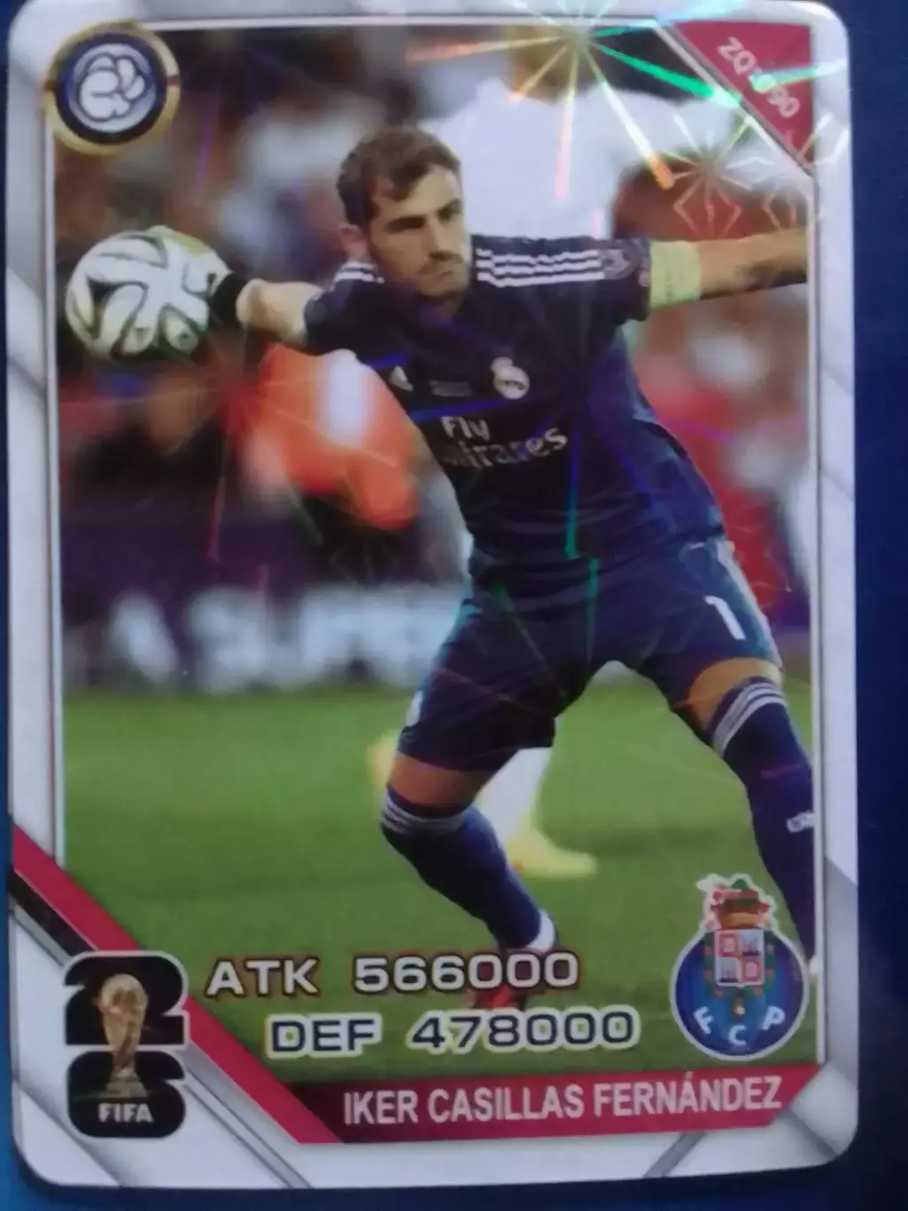 Карточка Iker CASILLIAS/ КАСИЛЬЯС/ РЕАЛ Мадрид 2012-13. Оптом скидки до 30%!