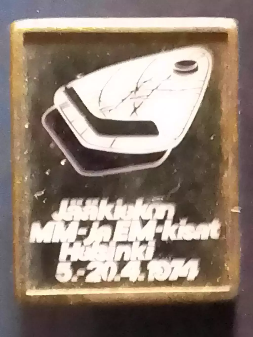 ХЕЛЬСИНКИ чемпионат мира хоккей 1974. ситал 15 х 20 см. Оптом скидки до 30%!