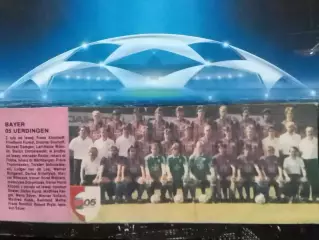 Германские клубы 1989. BAYER Os Uerdingen. БАЙЕР Уердинген. Оптом скидки до 30%!