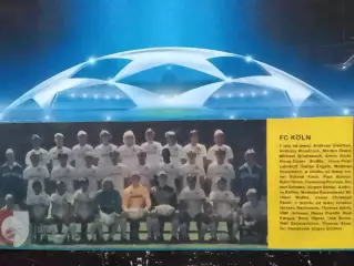 Германские клубы 1989. FC KOLN. ФК КОЛЬН. Оптом скидки до 30%!