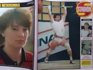 Stadion (Стадион).№ 22.1986 футбол-Марадона. тяж. атлетика. Оптом скидки до 30%
