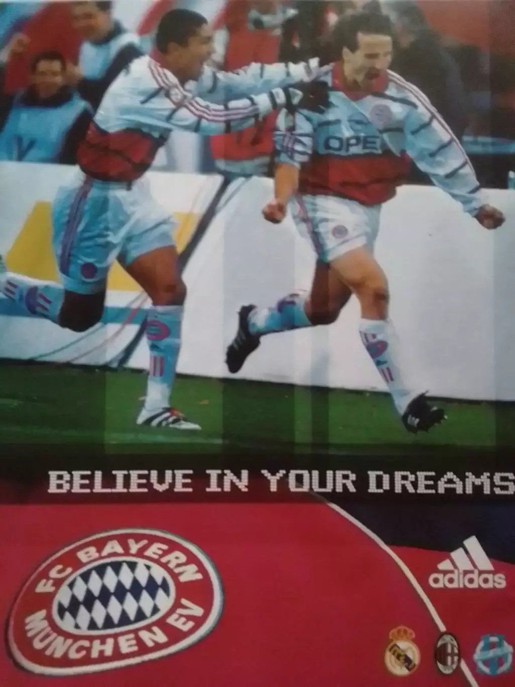 FC BAYERN Munchen/ БАВАРИЯ Мюнхен ВЕРИМ В МЕЧТУ. Оптом скидки до 30%!.