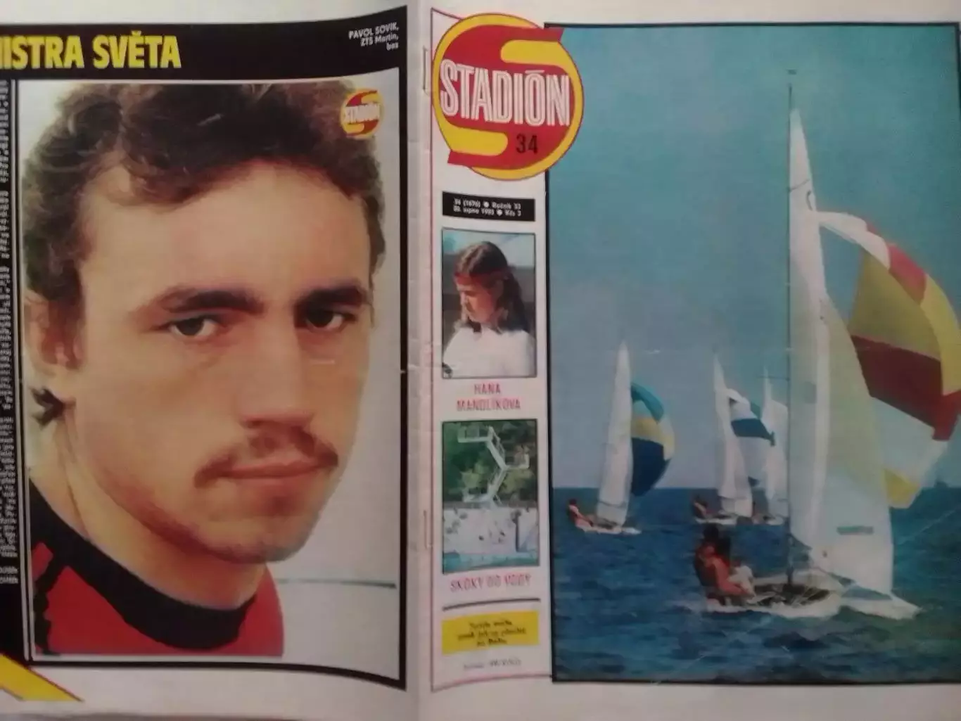 Stadion (Стадион).№34 (1676) 1985 (Чех.) . Оптом cкидки 30%