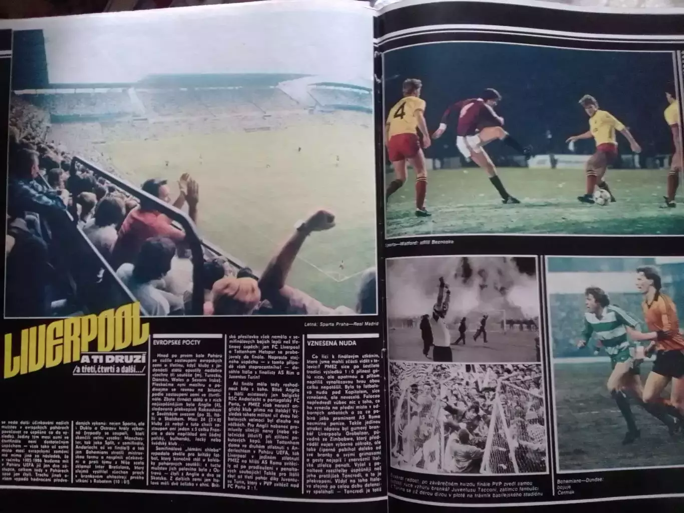 Stadion (Стадион).№25 1984 (Чех.) ЛИВЕРПУЛЬ. Формула-1. Раритет Оптом cкидки 30% 3