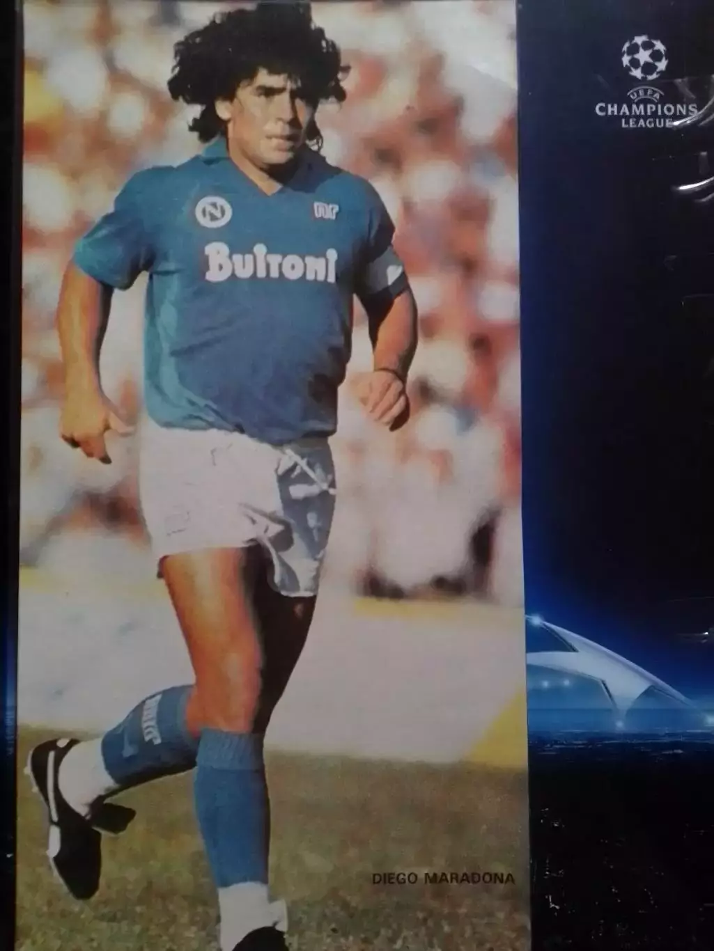 Постер МАРАДОНА. Diego MARADONA (27.5 Х 14.5 см.) Оптом скидки до 30%!