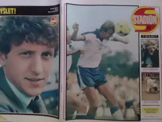 Stadion (Стадион).№33 1984 (Чех.) Людмила АНТОНОВА Раритет Оптом cкидки 30%