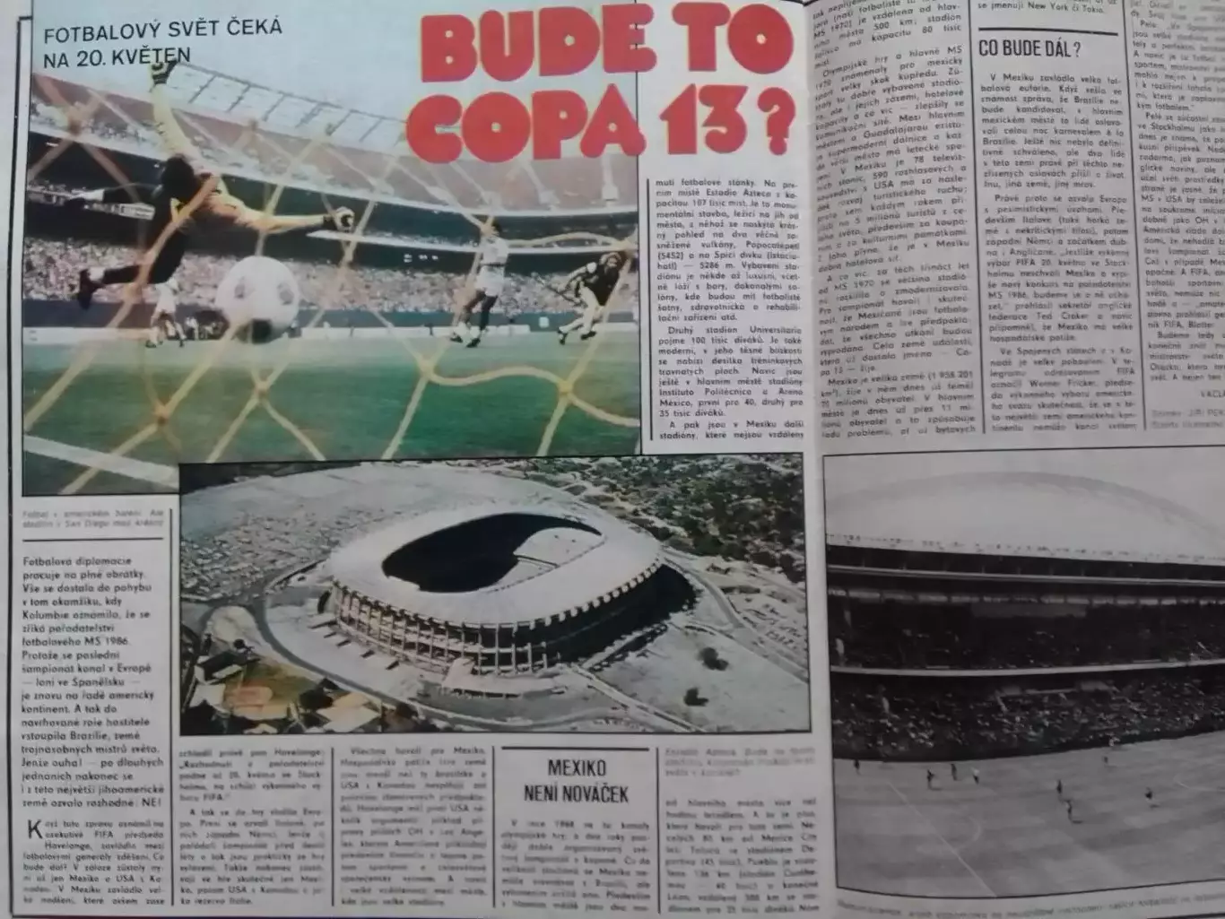 Stadion (Стадион).№ 18 1983 (Чех.) Футбол-Цезар МЕНОТТИ. Оптом скидки до 30% 3