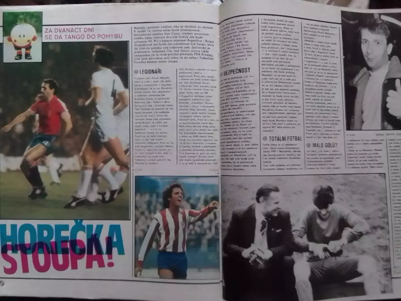 Stadion (Стадион).№ 22 1982 (Чех.) Футбол. Легк. атлет. тенис. Оптом скидки 30% 4