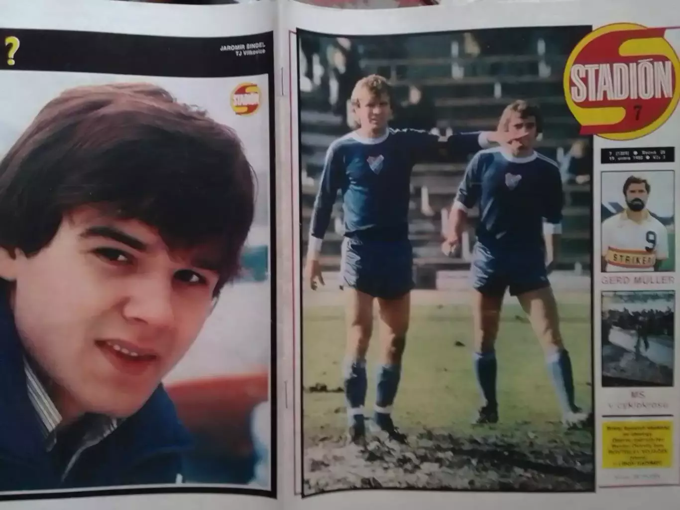 Stadion (Стадион).№ 7.1980.(Чех.) Футбол- Герд МЮЛЛЕР Раритет. Оптом скидки 30%!