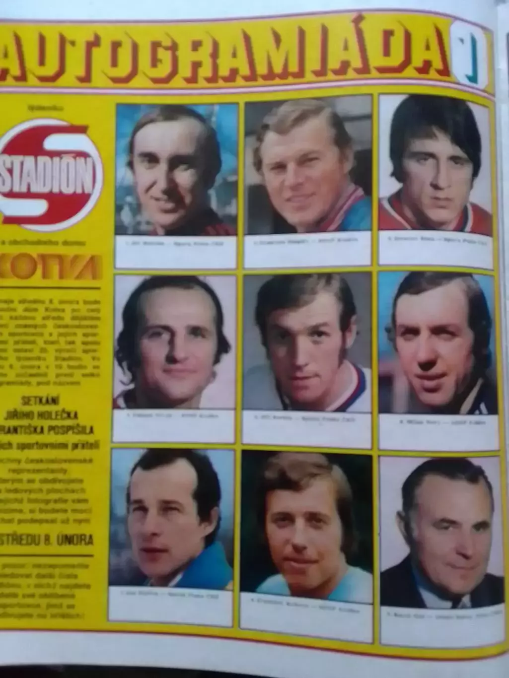 Stadion (Стадион).№1 1978 (Чех.) Хоккей, Баскетбол, Футбол.. Оптом скидки до 30% 1