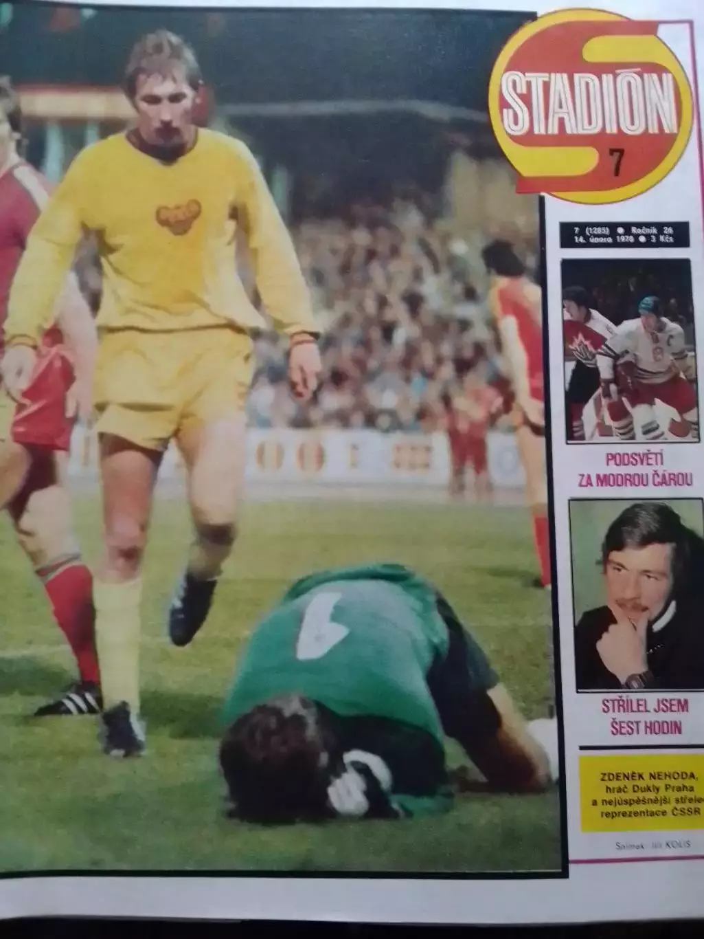 Stadion (Стадион).№ 7.1978.(Чех.) Футбол, Хоккей-нхл. Теннис. Оптом скидки 30%!
