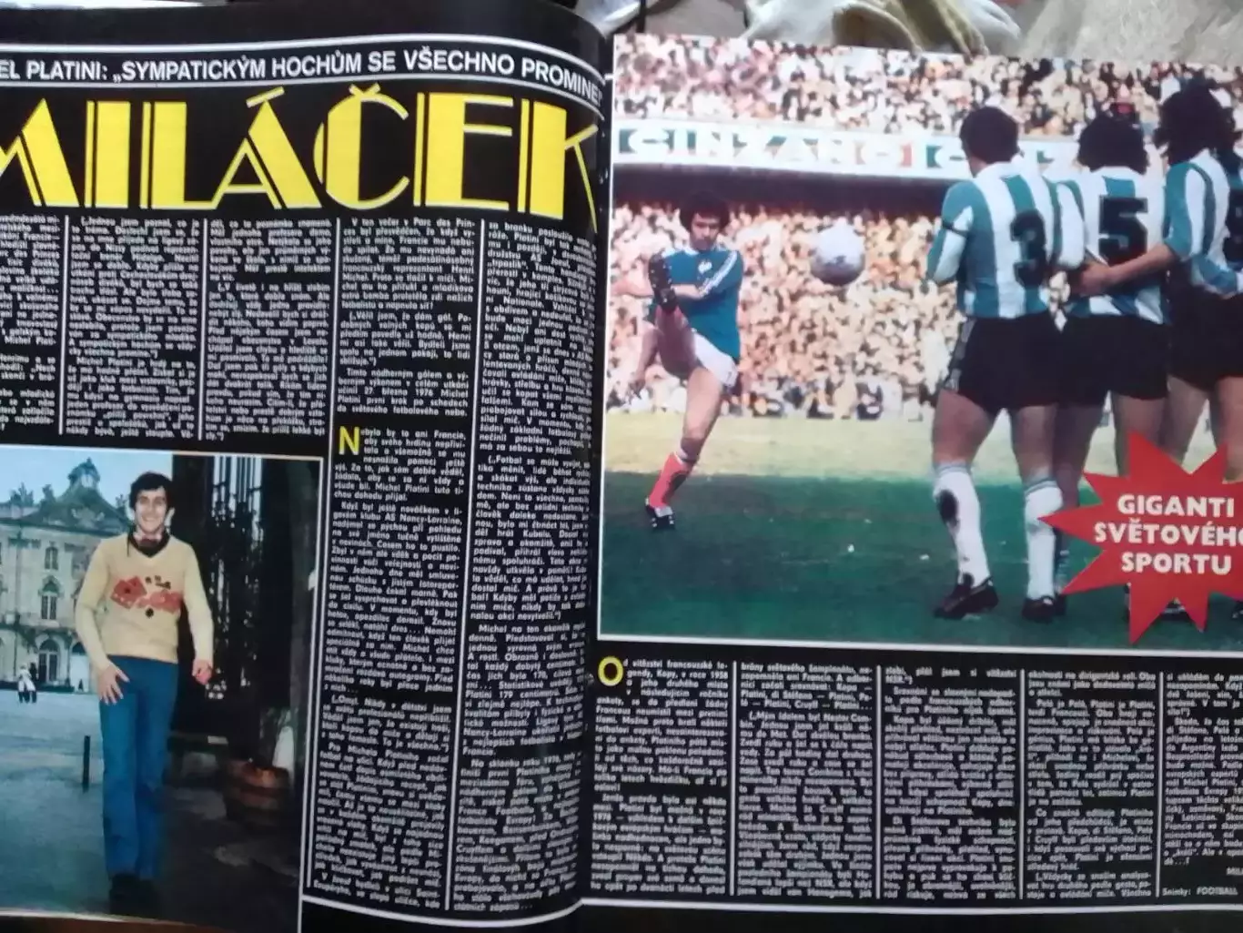 Stadion (Стадион).№ 10.1978.(Чех.) Футбол- Мишель Платини. Оптом скидки до 30%! 1