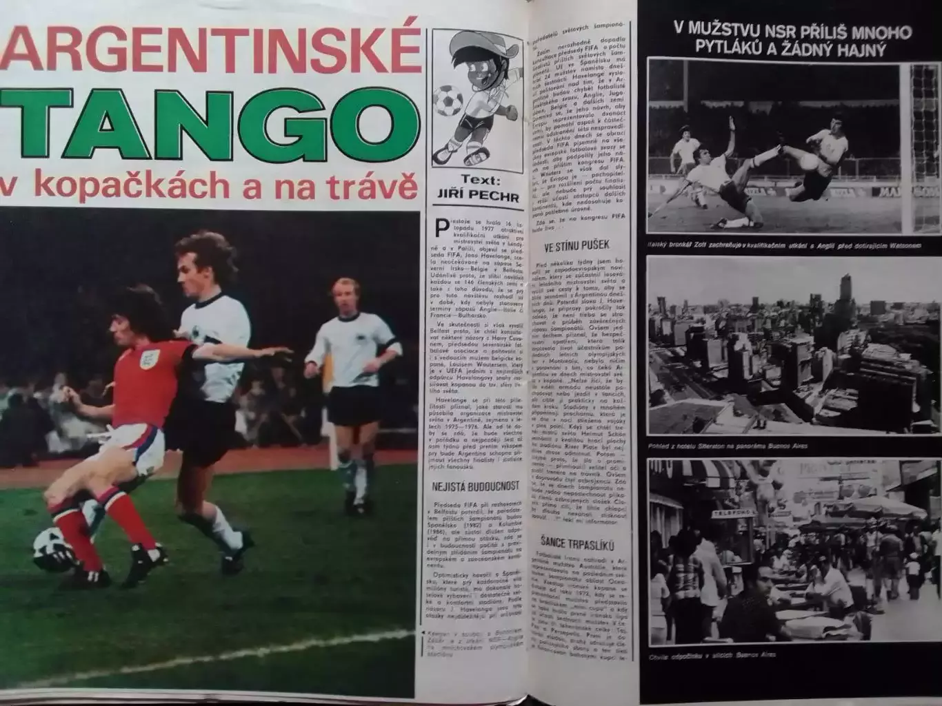 Stadion (Стадион).№ 14.1978.(Чех.) Аргентинское танго (4 стр.) Оптом скидки 30%! 2