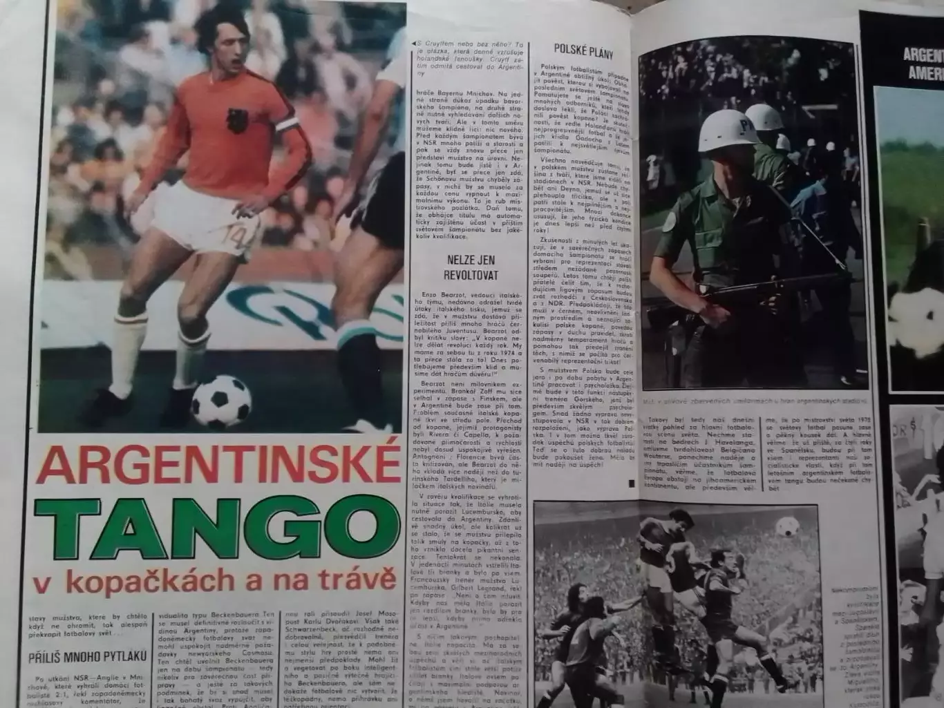 Stadion (Стадион).№ 14.1978.(Чех.) Аргентинское танго (4 стр.) Оптом скидки 30%! 3