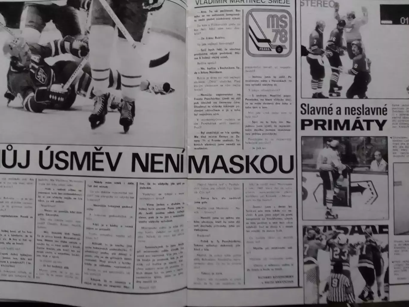Stadion (Стадион).№ 19.1978.(Чех.)Футбол,Хоккей- ЧМ. Формула-1 Оптом скидки 30%! 2