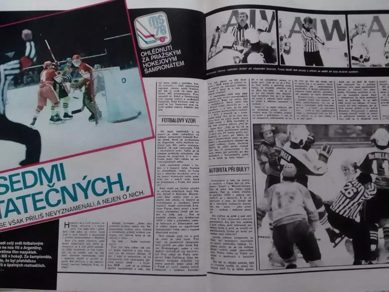 Stadion (Стадион).№ 25.1978.(Чех.) Футбол, Хоккей-ЧМ. Бокс-ЧМ. Оптом скидки 30%! 5