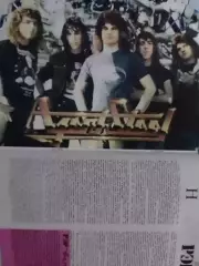 для фанов Angel Steel - постер 2 стр. из журн. Ровесник 1989. Оптом скидки 30%!