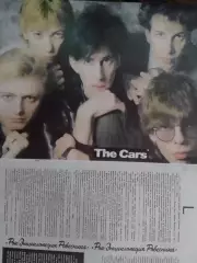 для фанов The CARS - постер 2 стр. из журн. Ровесник 11/1989. Оптом скидки 30%!
